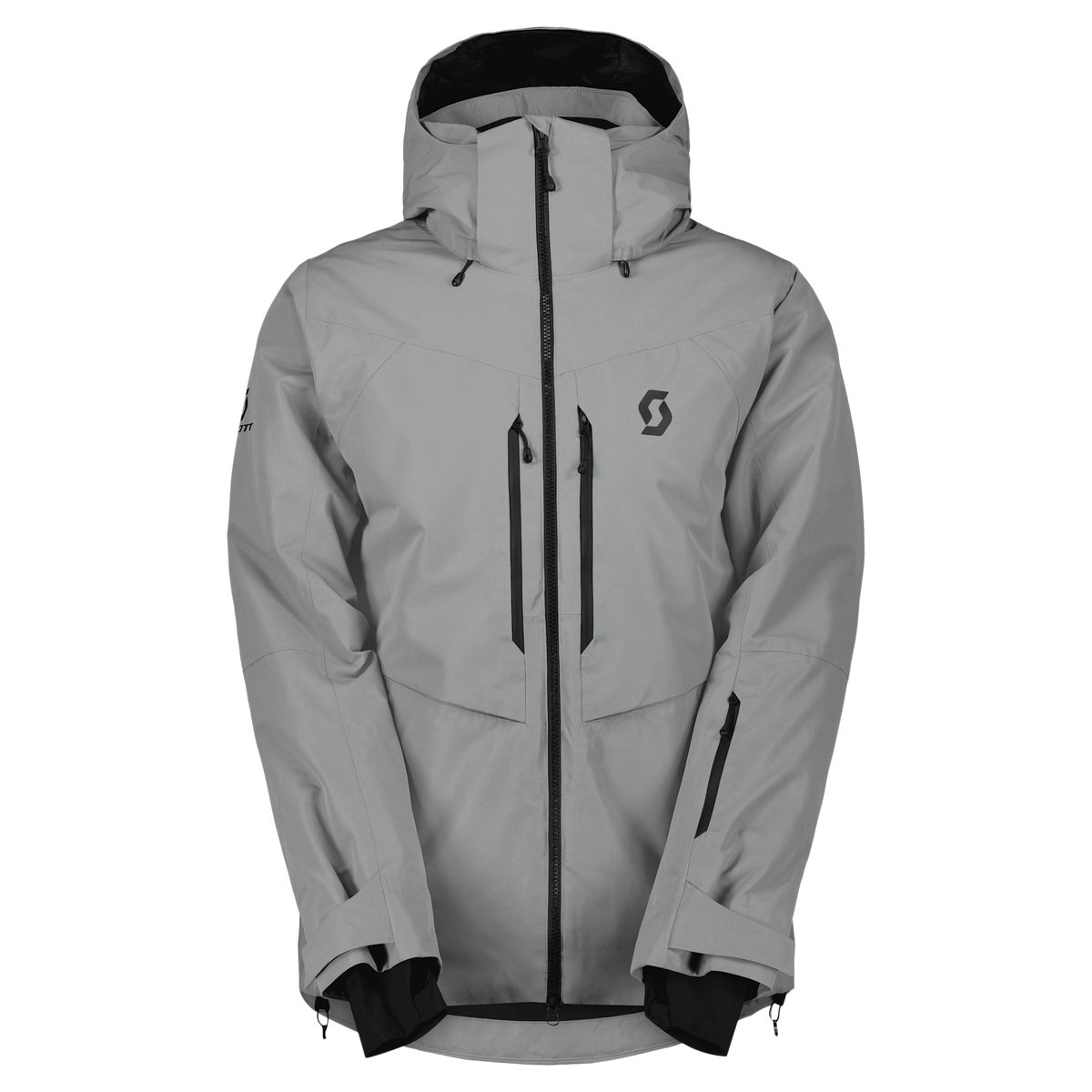 SCOTT Ultimate Dryo Wintersportjacke Herren – Fog Blue – Vorderansicht