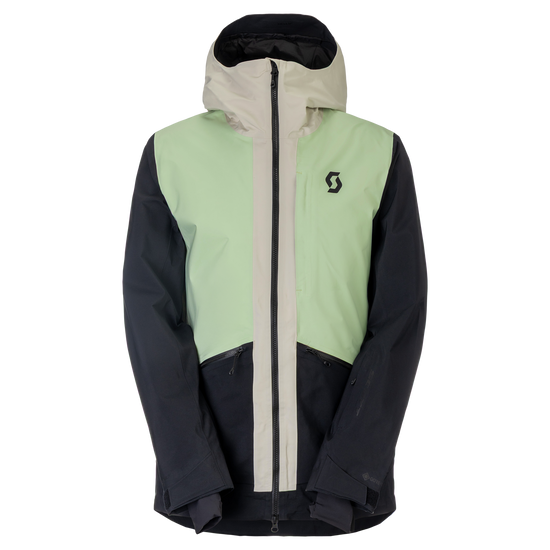 SCOTT Vertic GORE-TEX 2L PrimaLoft Wintersportjacke Herren Black - Vapour Green