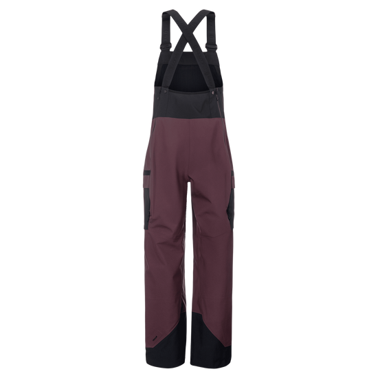 SCOTT Vertic Utility 3L Wintersporthose Herren – Cocoa Red - Black – Rückansicht