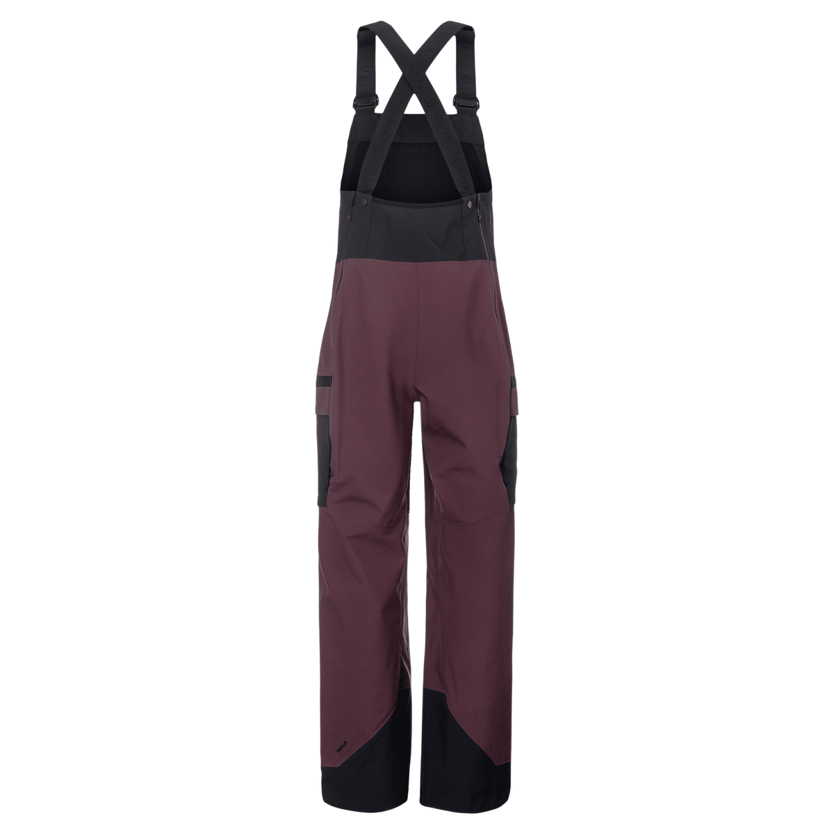 SCOTT Vertic Utility 3L Wintersporthose Herren – Cocoa Red - Black – Rückansicht