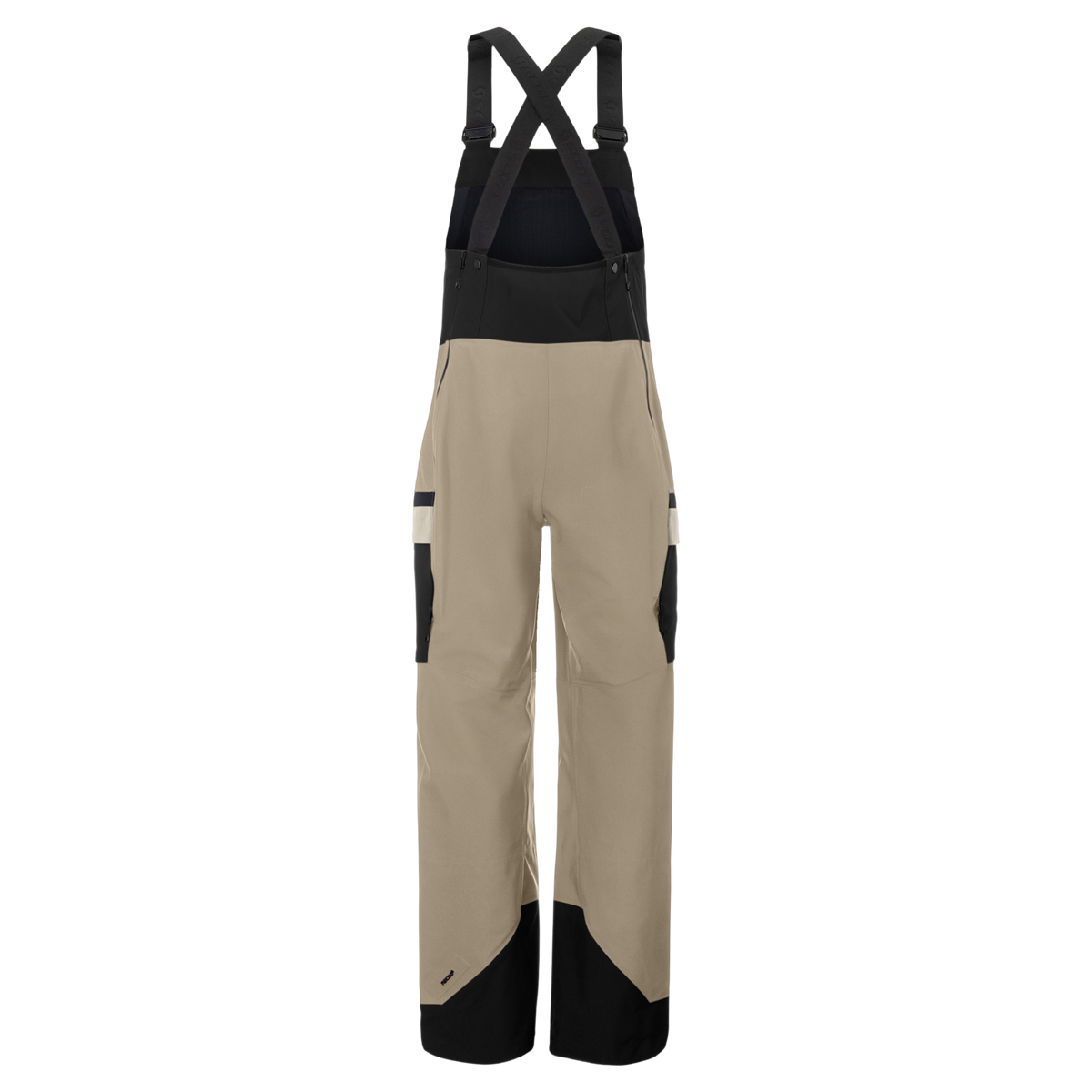 SCOTT Vertic Utility 3L Wintersporthose Herren – Portobello Beige - Black – Rückansicht
