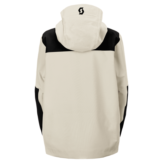 SCOTT Vertic Utility 3L Wintersportjacke Damen Black - Latte Beige Rückansicht