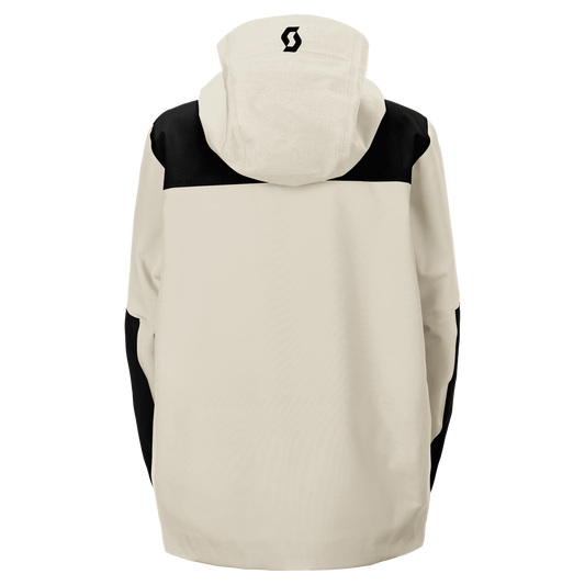 SCOTT Vertic Utility 3L Wintersportjacke Damen Black - Latte Beige Rückansicht