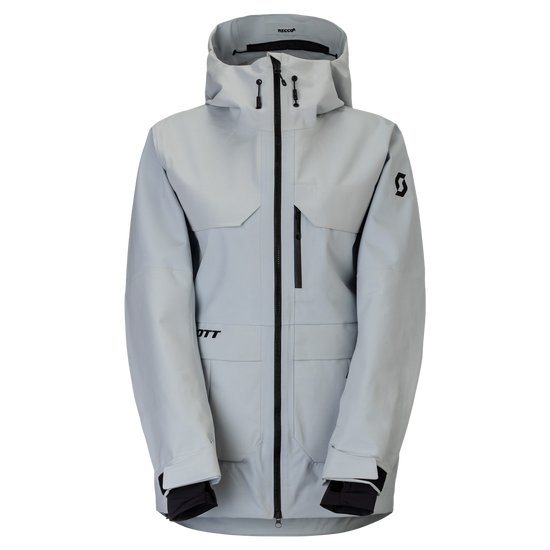 SCOTT Vertic Utility 3L Wintersportjacke Damen Mist Blue Vorderansicht