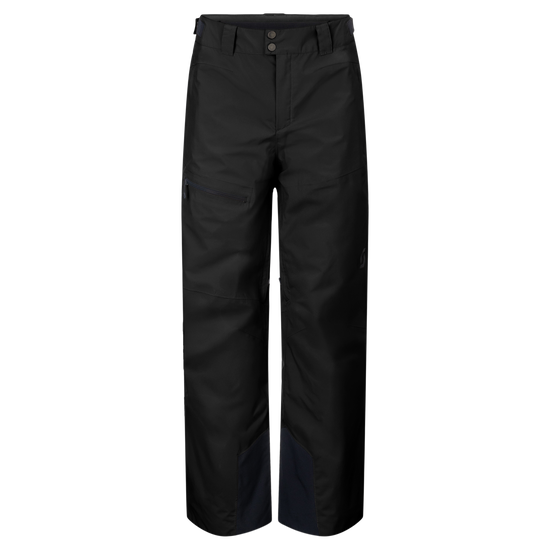 SCOTT Ultimate Dryo 10 Wintersporthose Herren – Black – Vorderansicht