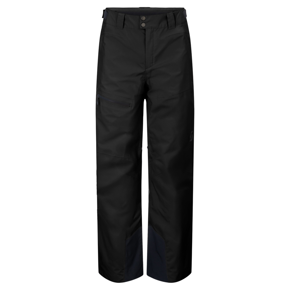 SCOTT Ultimate Dryo 10 Wintersporthose Herren – Black – Vorderansicht