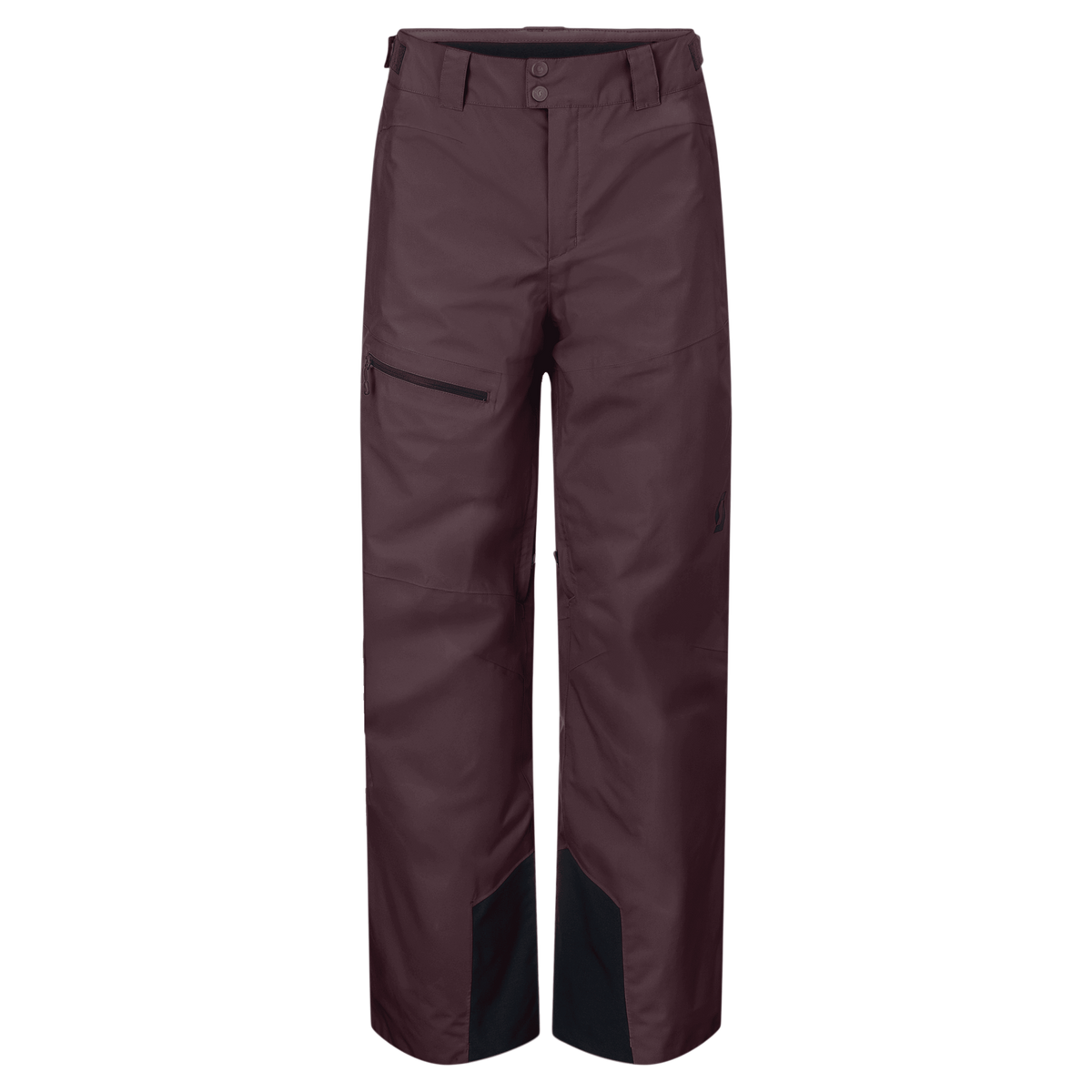 SCOTT Ultimate Dryo 10 Wintersporthose Herren – Cocoa Red – Vorderansicht