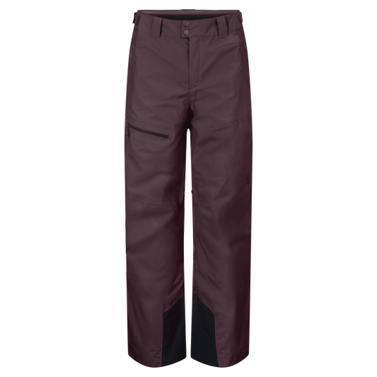 SCOTT Ultimate Dryo 10 Wintersporthose Herren – Cocoa Red – Vorderansicht