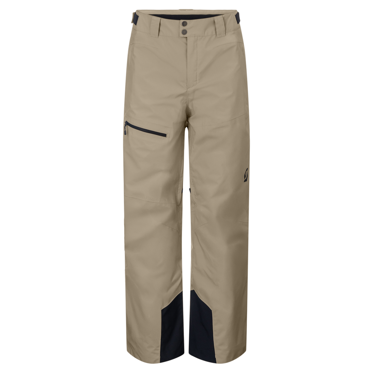 SCOTT Ultimate Dryo 10 Wintersporthose Herren – Portobello Beige – Vorderansicht