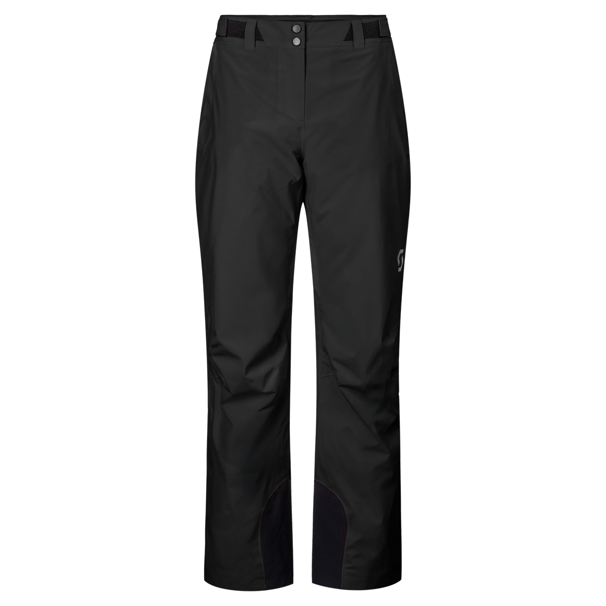 SCOTT Ultimate Dryo 10 Wintersporthose Damen – Black – Vorderansicht