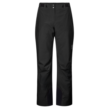 SCOTT Ultimate Dryo 10 Wintersporthose Damen – Black – Vorderansicht