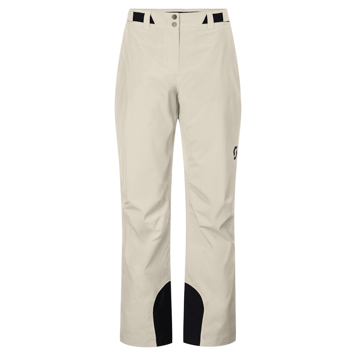 SCOTT Ultimate Dryo 10 Wintersporthose Damen – Latte Beige – Vorderansicht