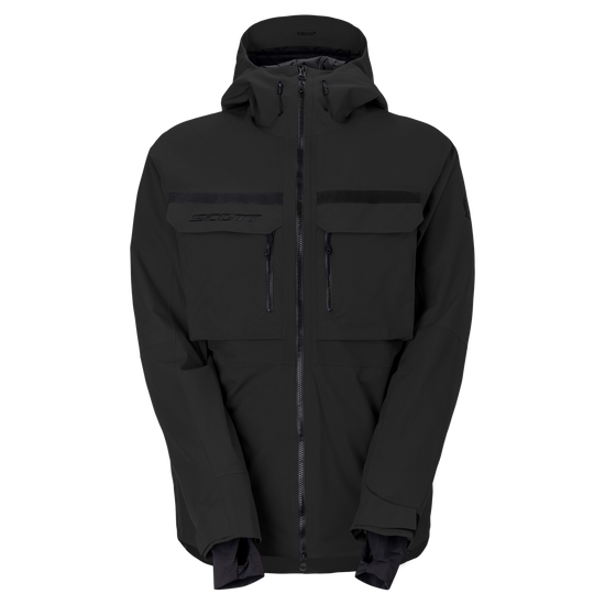 SCOTT Ultimate Dryo Utility Wintersportjacke Herren Black Vorderansicht