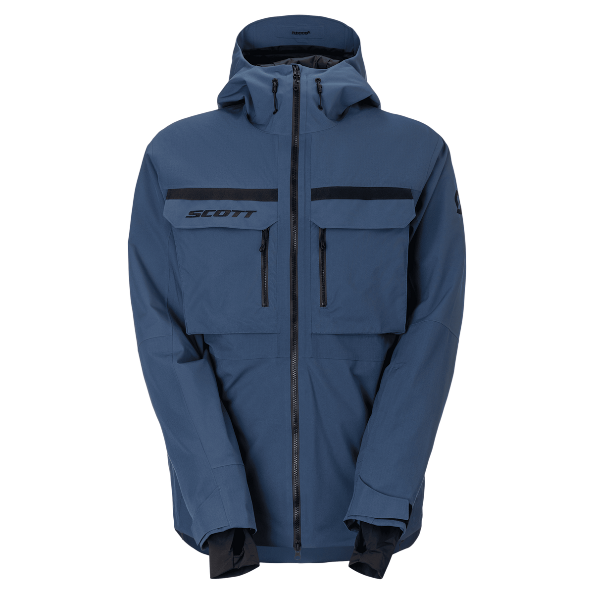 SCOTT Ultimate Dryo Utility Wintersportjacke Herren Dusk Blue Vorderansicht