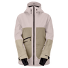SCOTT Ultimate Dryo Utility Wintersportjacke Damen Wax Pink - Portobello Beige Vorderansicht