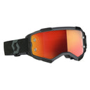 Scott FURY GOGGLE - Black - Orange Chrome Works One Size Brillen - PeakStyle