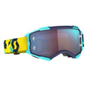 Scott FURY GOGGLE - Blue - Orange - Blue Chrome Works One Size Brillen - PeakStyle
