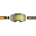Scott FURY GOGGLE - Deep Brown - Beige - Yellow Chrome Works One Size Brillen - PeakStyle