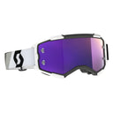 Scott FURY GOGGLE - Premium Black - White - Purple Chrome Works One Size Brillen - PeakStyle