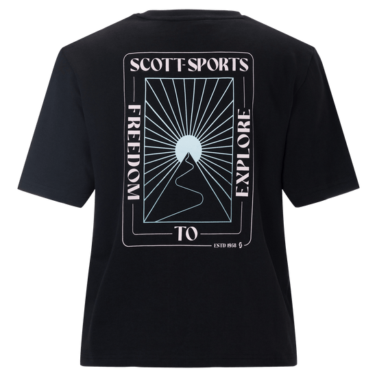 SCOTT Graphic Kurzarmshirt für Damen - Kurzarmshirts bei PeakStyle