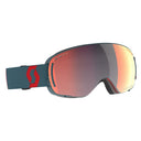 Scott LCG COMPACT GOGGLE - Neon Red - Aruba Green - Solar Red Chrome One Size Brillen - PeakStyle