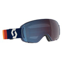 Scott LCG COMPACT GOGGLE - Retro Blue - Enhancer Blue Chrome One Size Brillen - PeakStyle