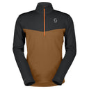 Scott M DEFINED LIGHT PULLOVER - Black - Bread Brown XS Oberbekleidung - PeakStyle