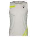 Scott M RC RUN SL TANK - White - Yellow S Oberbekleidung - PeakStyle