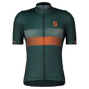 Scott M RC TEAM 10 S/SL SHIRT - Aruba Green - Braze Orange S Oberbekleidung - PeakStyle