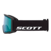 SCOTT Neo Skibrille Black - AMP Aurora Green Chrome S1 – Detailansicht