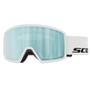 SCOTT Neo Skibrille White - AMP Ice Chrome S2 – Vorderansicht
