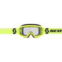 Scott PRIMAL CLEAR GOGGLE - Yellow - Black - Clear Works One Size Brillen - PeakStyle