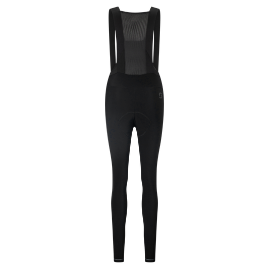 SCOTT Pro Warm Windbreaker +++ Trägerhose Damen - Black Rückansicht