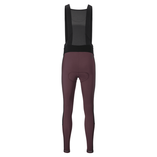 SCOTT Pro Warm Windbreaker +++ Trägerhose Herren - Black - Cocoa Red Rückansicht