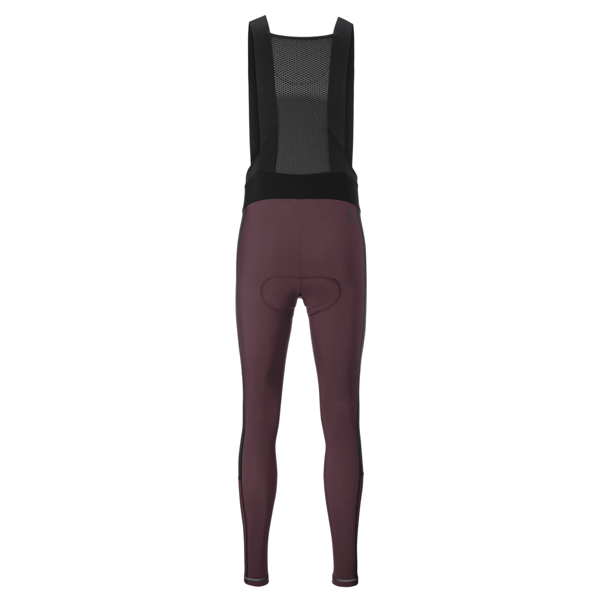 SCOTT Pro Warm Windbreaker +++ Trägerhose Herren - Black - Cocoa Red Rückansicht