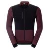 SCOTT Pro Warm Windbreaker Langarm-Radtrikot Herren - Cocoa Red - Black