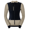 SCOTT Pro Warm Windbreaker Langarm-Radtrikot Damen - Portobello Beige - Black