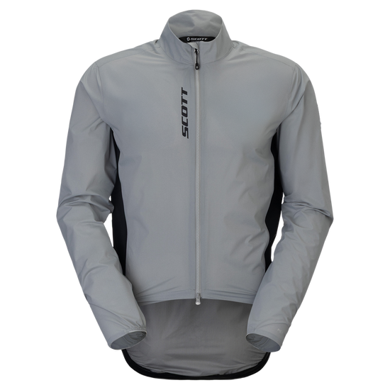 SCOTT Pro Waterproof Fahrradjacke Damen Fog Blue Vorderansicht