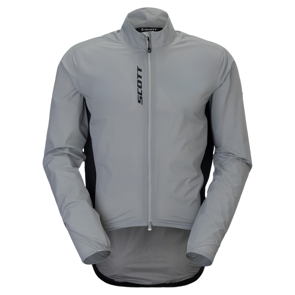 SCOTT Pro Waterproof Fahrradjacke Damen Fog Blue Vorderansicht