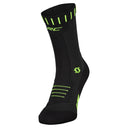 Scott RC RUNNING CREW SOCK - Black - Safety Yellow EU 36 - 38 Socken - PeakStyle
