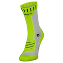Scott RC RUNNING CREW SOCK - Safety Yellow - White EU 36 - 38 Socken - PeakStyle