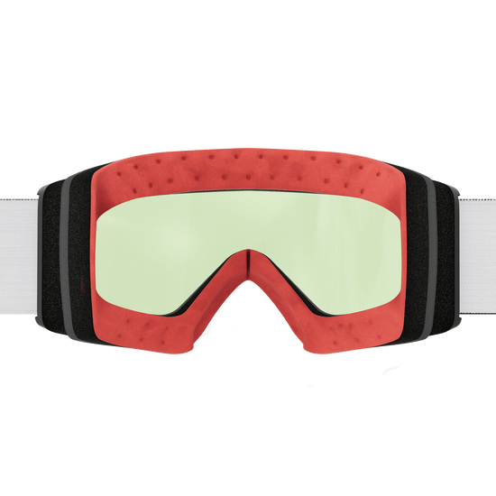 SCOTT React Skibrille – Black - AMP White Chrome S2 – Ansicht 5