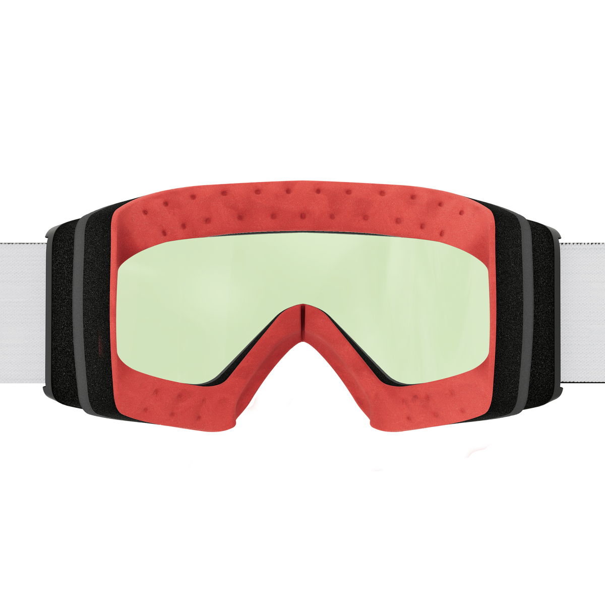 SCOTT React Skibrille – Black - AMP White Chrome S2 – Ansicht 5