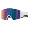 SCOTT React Skibrille – White - AMP Teal Chrome S2 – Ansicht 1