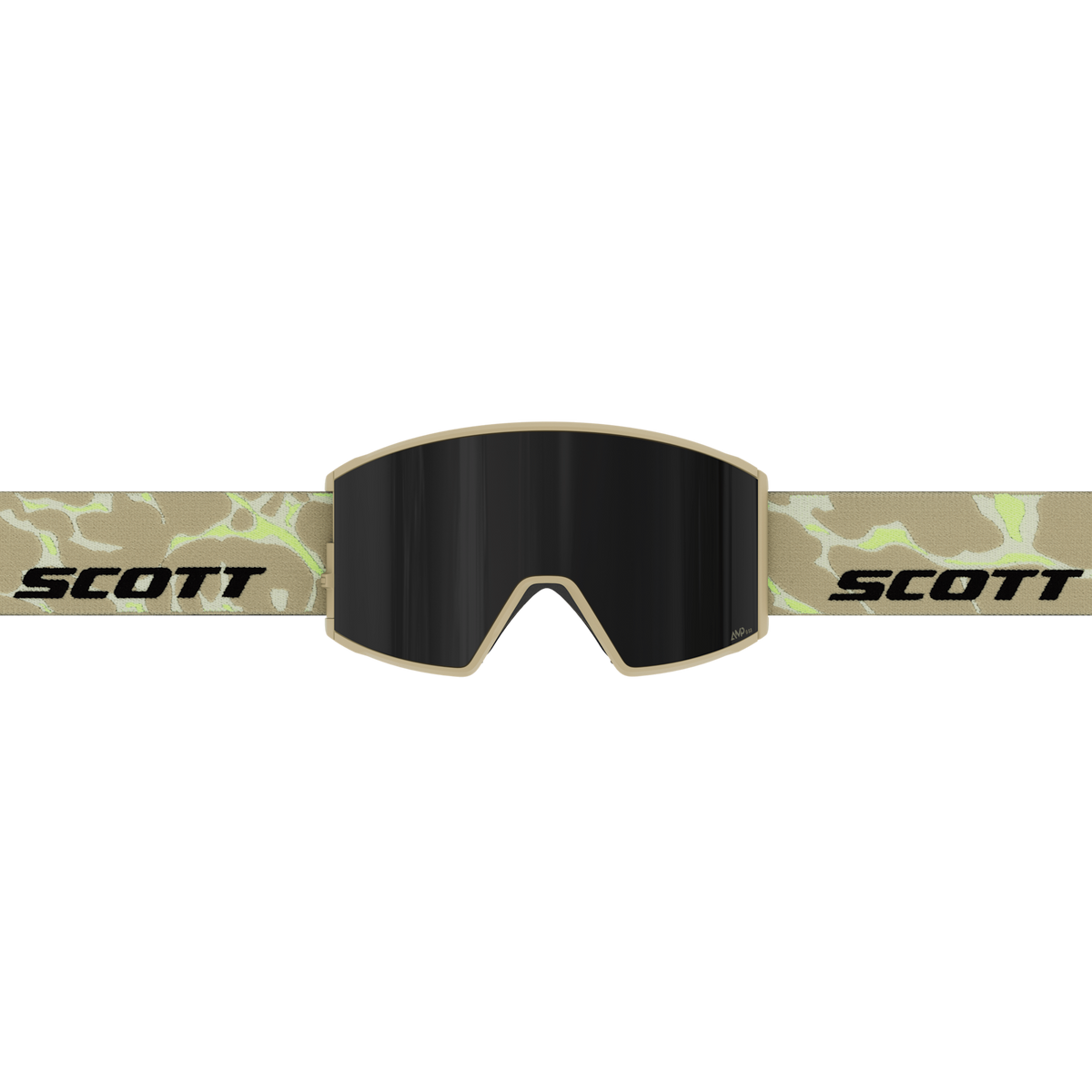 SCOTT React Skibrille – Mojave Beige - AMP Black Chrome S3 – Ansicht 2