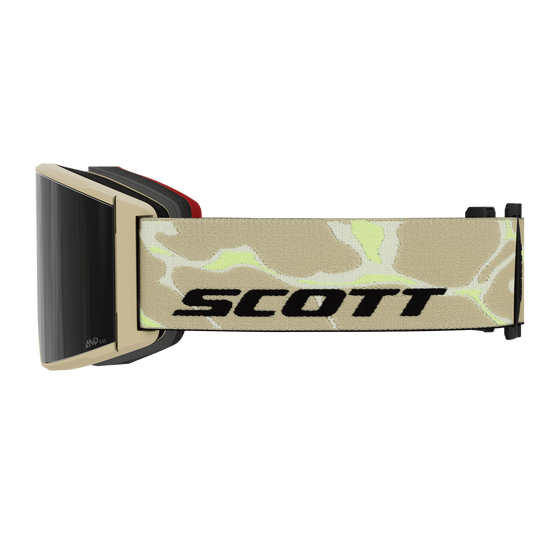 SCOTT React Skibrille – Mojave Beige - AMP Black Chrome S3 – Ansicht 4