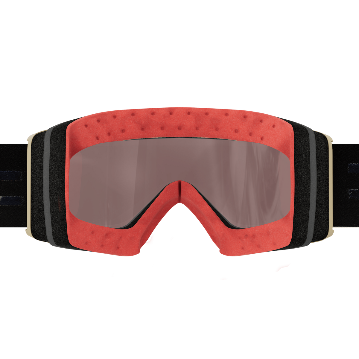 SCOTT React Skibrille – Mojave Beige - AMP Black Chrome S3 – Ansicht 5