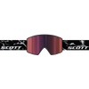 SCOTT React Skibrille – Granite Black - White - AMP Red Chrome S3 – Ansicht 2