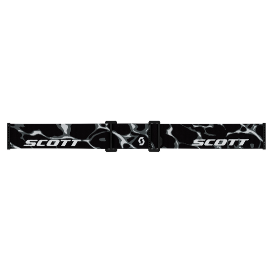 SCOTT React Skibrille – Granite Black - White - AMP Red Chrome S3 – Ansicht 3