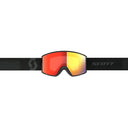 Scott REACT GOGGLE - Mineral Black - Enhancer Red Chrome One Size Brillen - PeakStyle